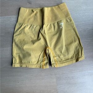 Gymshark Women’s Mustard Gym Shorts